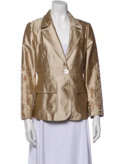 Pre-owned Christian Lacroix Vintage 2000's Blazer In Neutral