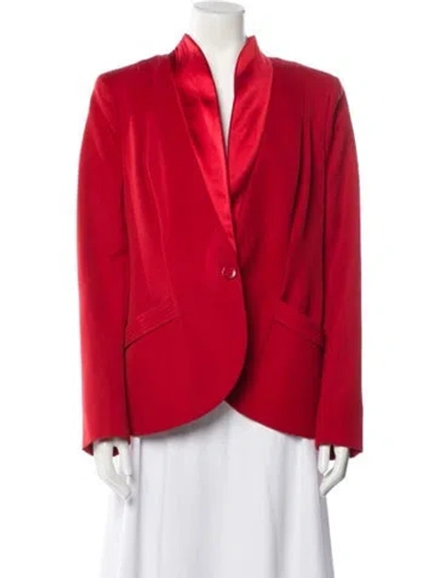 Pre-owned Christian Lacroix Vintage 2000's Blazer In Red