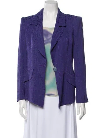 Pre-owned Christian Lacroix Vintage 2000's Blouse In Purple