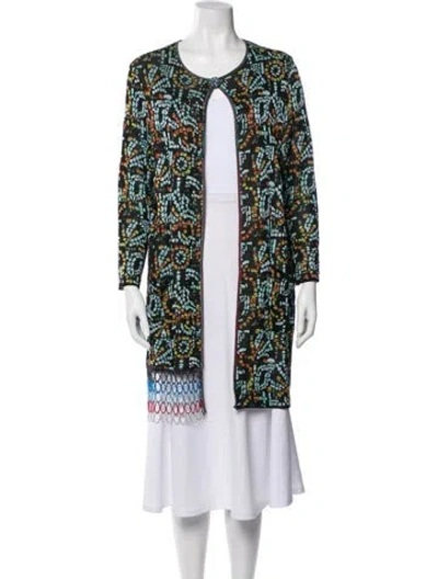 Pre-owned Christian Lacroix Vintage 2000 Coat In Green