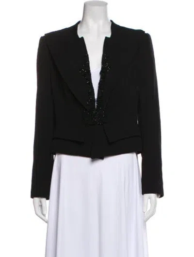 Pre-owned Christian Lacroix Vintage 2000's Evening Jacket In Black