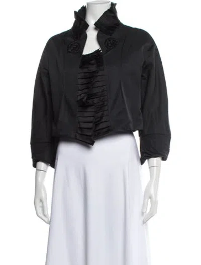 Pre-owned Christian Lacroix Vintage 2000's Evening Jacket In Black