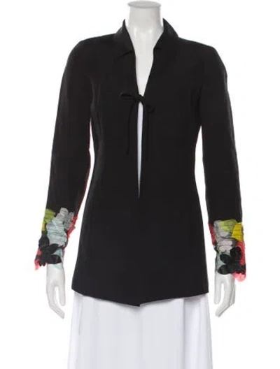 Pre-owned Christian Lacroix Vintage 2000 Jacket In Black