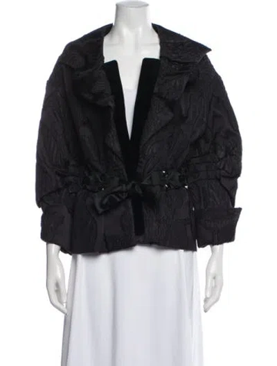 Pre-owned Christian Lacroix Vintage 2000's Jacket In Black