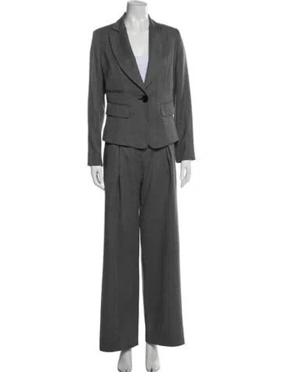 Pre-owned Christian Lacroix Vintage 2000's Pantsuit In Grey