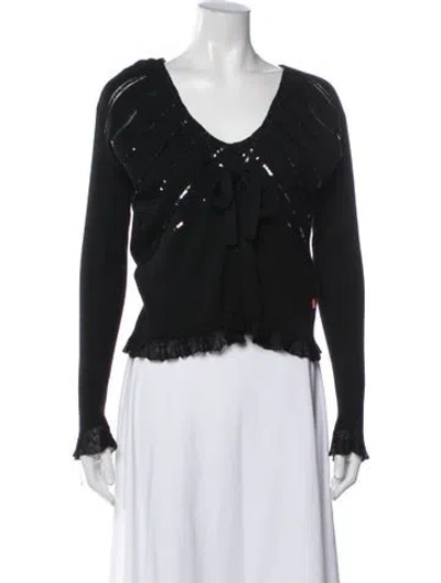 Pre-owned Christian Lacroix Vintage 2000's Sweater In Black