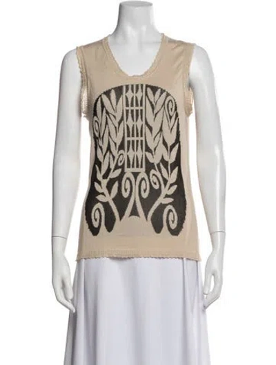 Pre-owned Christian Lacroix Vintage 2000's Top In Multicolor