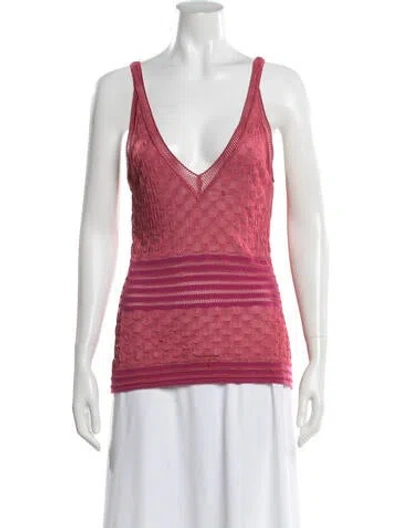 Pre-owned Christian Lacroix Vintage 2000's Top In Pink