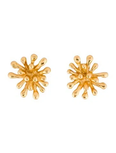 Pre-owned Christian Lacroix Vintage Clip-on Earrings In Multi