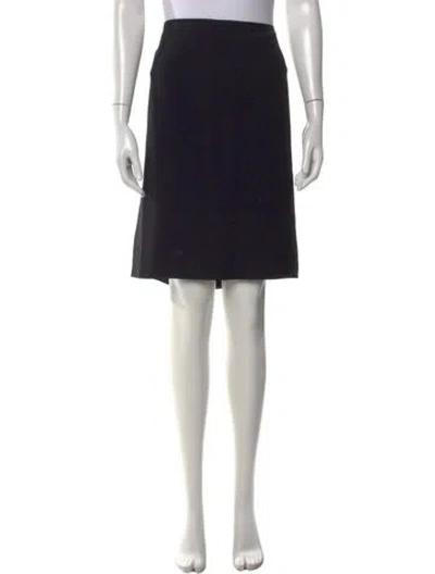 Pre-owned Christian Lacroix Vintage Knee-length Skirt In Black