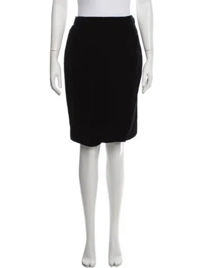 Pre-owned Christian Lacroix Vintage Knee-length Skirt In Brown
