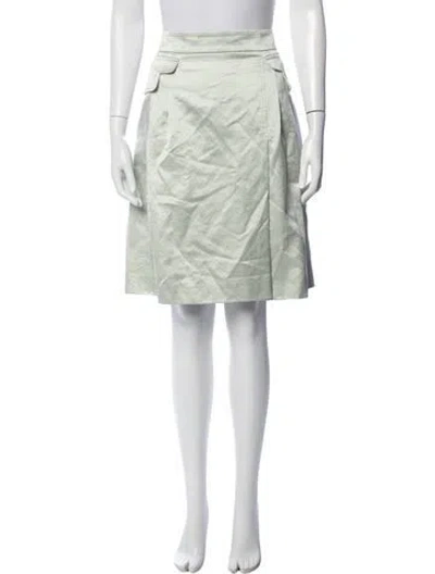 Pre-owned Christian Lacroix Vintage Knee-length Skirt In Green