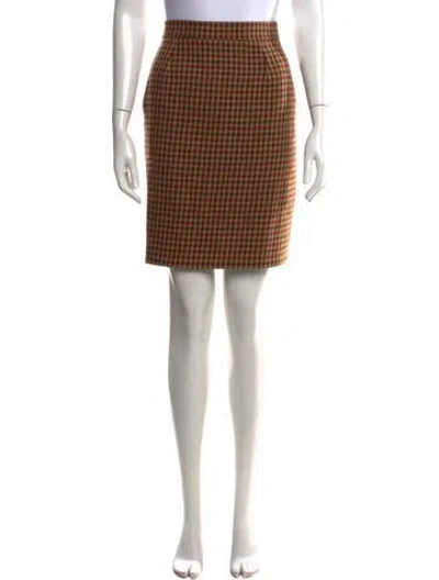 Pre-owned Christian Lacroix Vintage Knee-length Skirt In Neutral