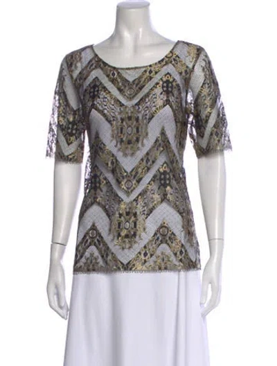 Pre-owned Christian Lacroix Vintage Late 1980's - Early 1990's Top In Black
