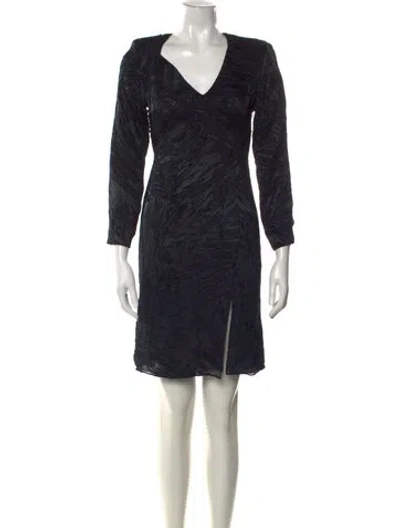 Pre-owned Christian Lacroix Vintage Mini Dress In Black