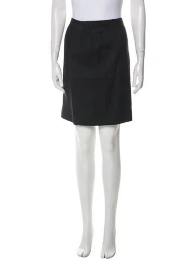Pre-owned Christian Lacroix Vintage Mini Skirt In Black