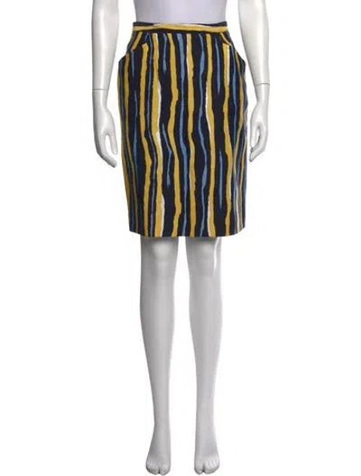 Pre-owned Christian Lacroix Vintage Mini Skirt In Multi