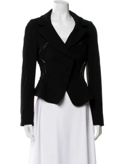 Pre-owned Christian Lacroix Vintage Wool Evening Jacket In Gray