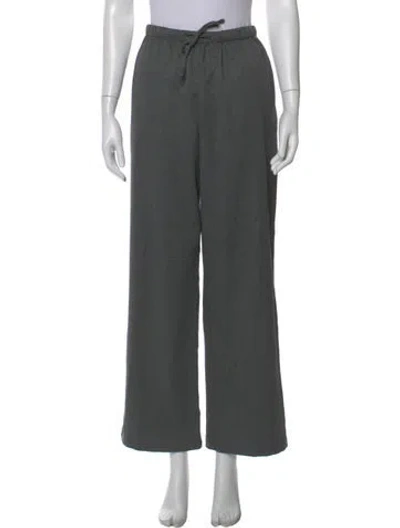 Pre-owned Christian Lacroix Wide Leg Pants In Gray