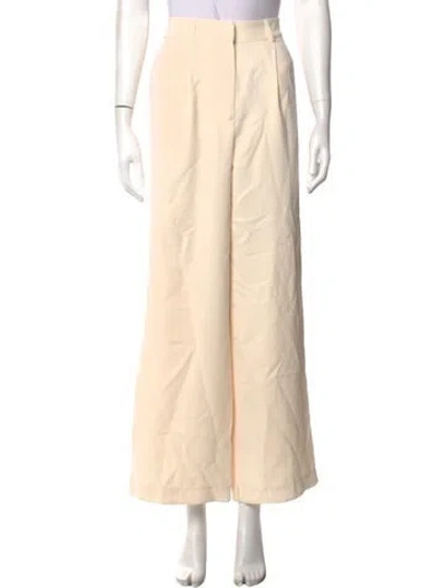 Pre-owned Christian Lacroix Wide Leg Pants In Neutrals
