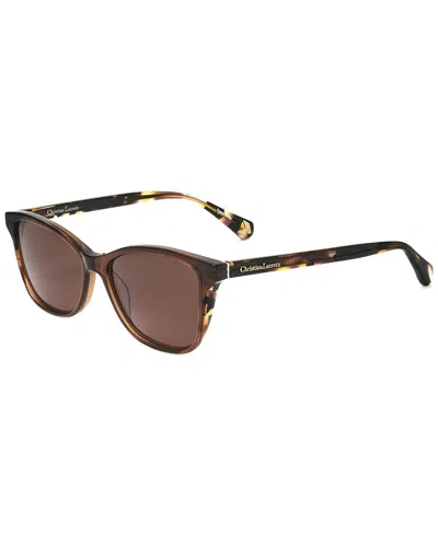 Christian Lacroix Women's 51mm Sunglasses In Brown