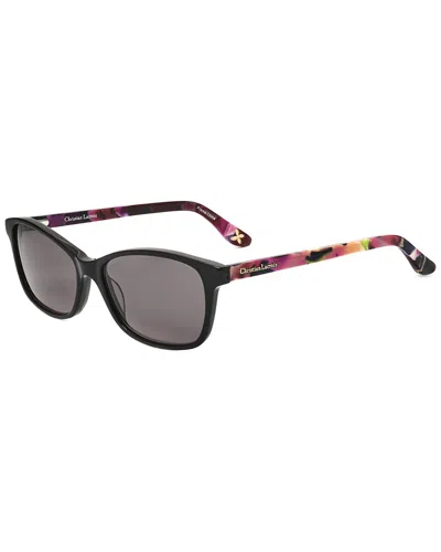 Christian Lacroix Women's 53mm Sunglasses In Black