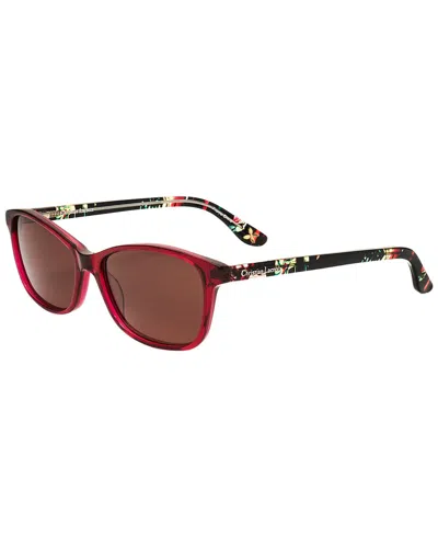 Christian Lacroix Women's 53mm Sunglasses In Red
