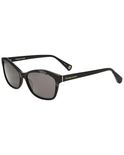 Christian Lacroix Women's 54mm Sunglasses In Black