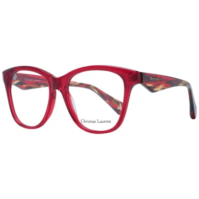 Christian Lacroix Women Optical Women's Frames In Red