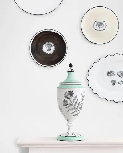 Christian Lacroix X Vista Alegre Herbariae Carvalho Pot In Multi