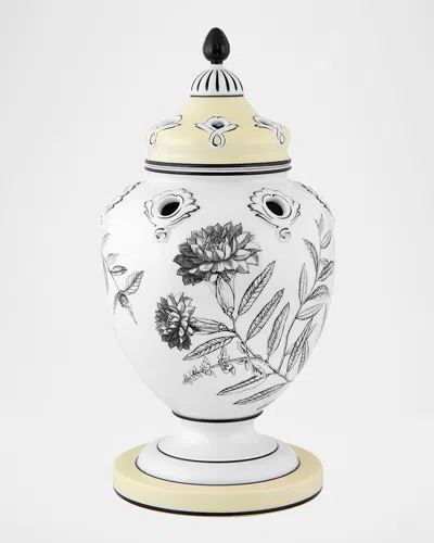 Christian Lacroix X Vista Alegre Herbariae Fres Pot In White