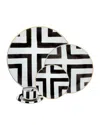 Christian Lacroix X Vista Alegre Sol Y Sombra 5-piece Place Setting In Black