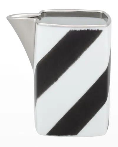 Christian Lacroix X Vista Alegre Sol Y Sombra Milk Jug In Black