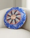 Christian Lacroix Zenith Fleuve Cushion In Fleuve