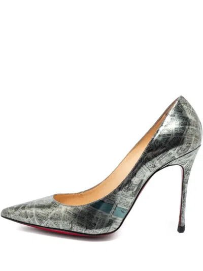 Pre-owned Christian Louboutin 100mm Decollete Pumps