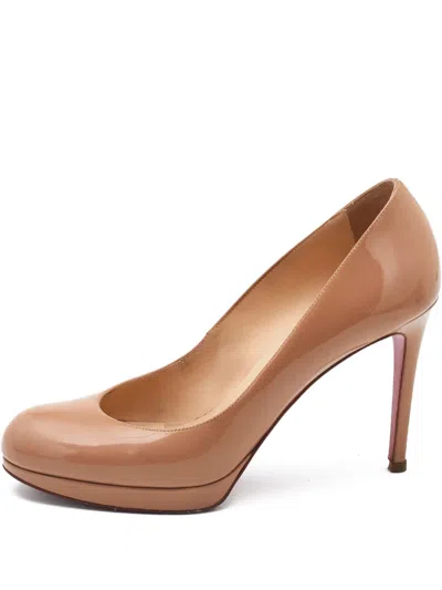 Pre-owned Christian Louboutin 100mm Leather Pumps
