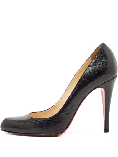 Pre-owned Christian Louboutin 100mm Leather Pumps
