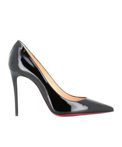 Christian Louboutin 100mm Leather Pumps In Black