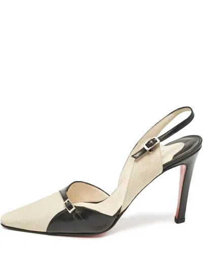 Pre-owned Christian Louboutin 100mm Pointed Pumps