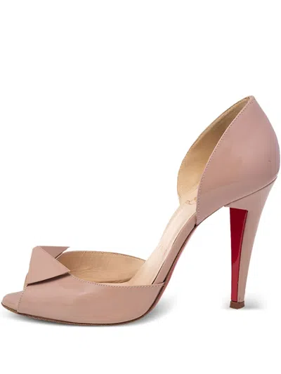 Pre-owned Christian Louboutin 105mm D'orsay Pumps