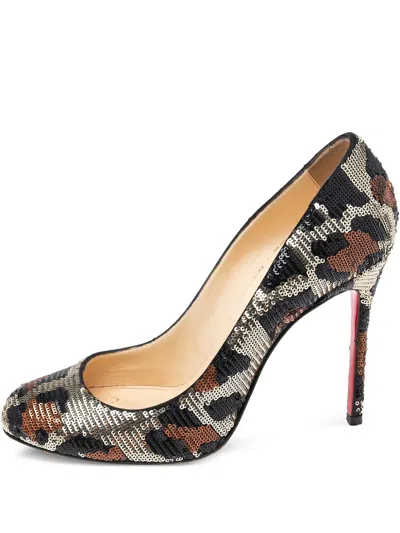 Pre-owned Christian Louboutin 105mm Fifi Pumps