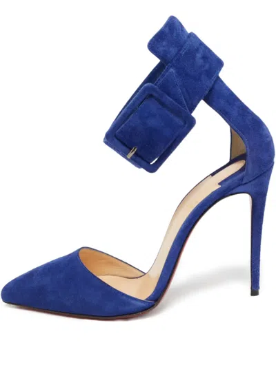 Pre-owned Christian Louboutin 105mm Harler Pumps
