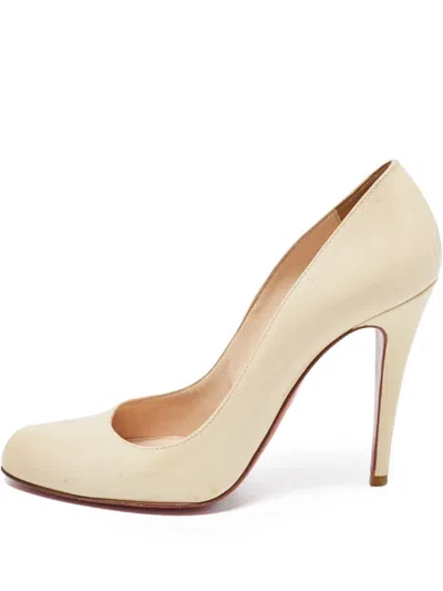 Pre-owned Christian Louboutin 110mm Leather Pumps