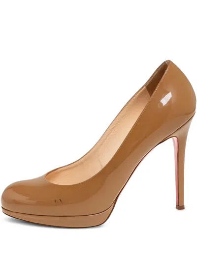 Pre-owned Christian Louboutin 110mm Leather Pumps