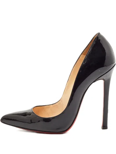 Pre-owned Christian Louboutin Patent Leather Point-toe Pumps