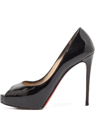 Pre-owned Christian Louboutin 120mm Leather Pumps