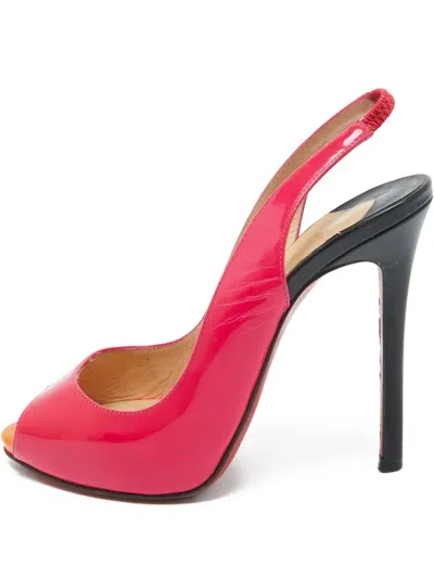 Pre-owned Christian Louboutin 120mm Leather Sandals
