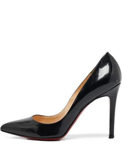 Pre-owned Christian Louboutin 120mm Patent Leather Stiletto Pumps