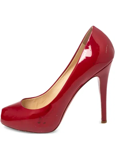 Pre-owned Christian Louboutin 120mm Patent Pumps