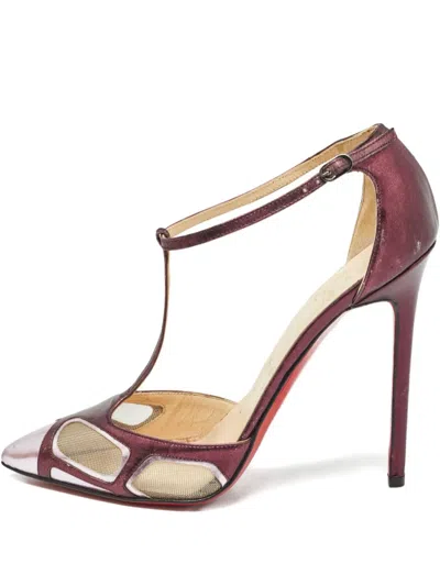 Pre-owned Christian Louboutin 120mm Pointed-toe Pumps